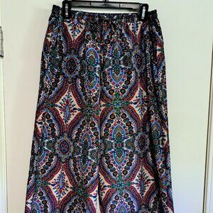 Cha Cha Vente Paisley Palazzo Pants